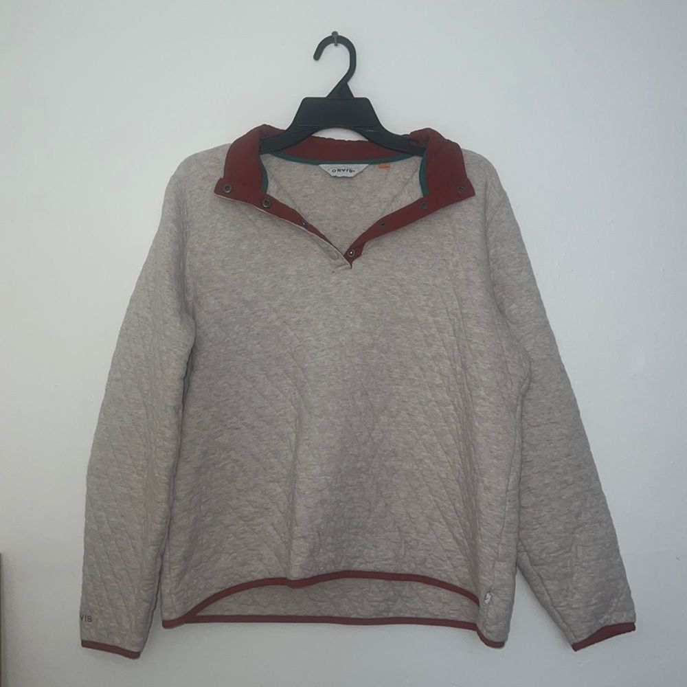 Orvis Pullover Jacket Size Large